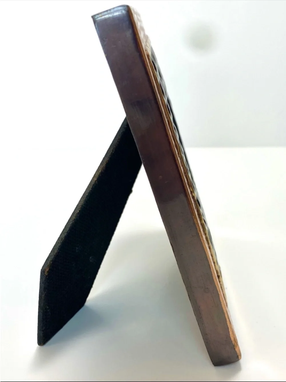 Decorative PIER 1 Hammered Copper, Bronze & Gold 3X3 Square Picture Frame